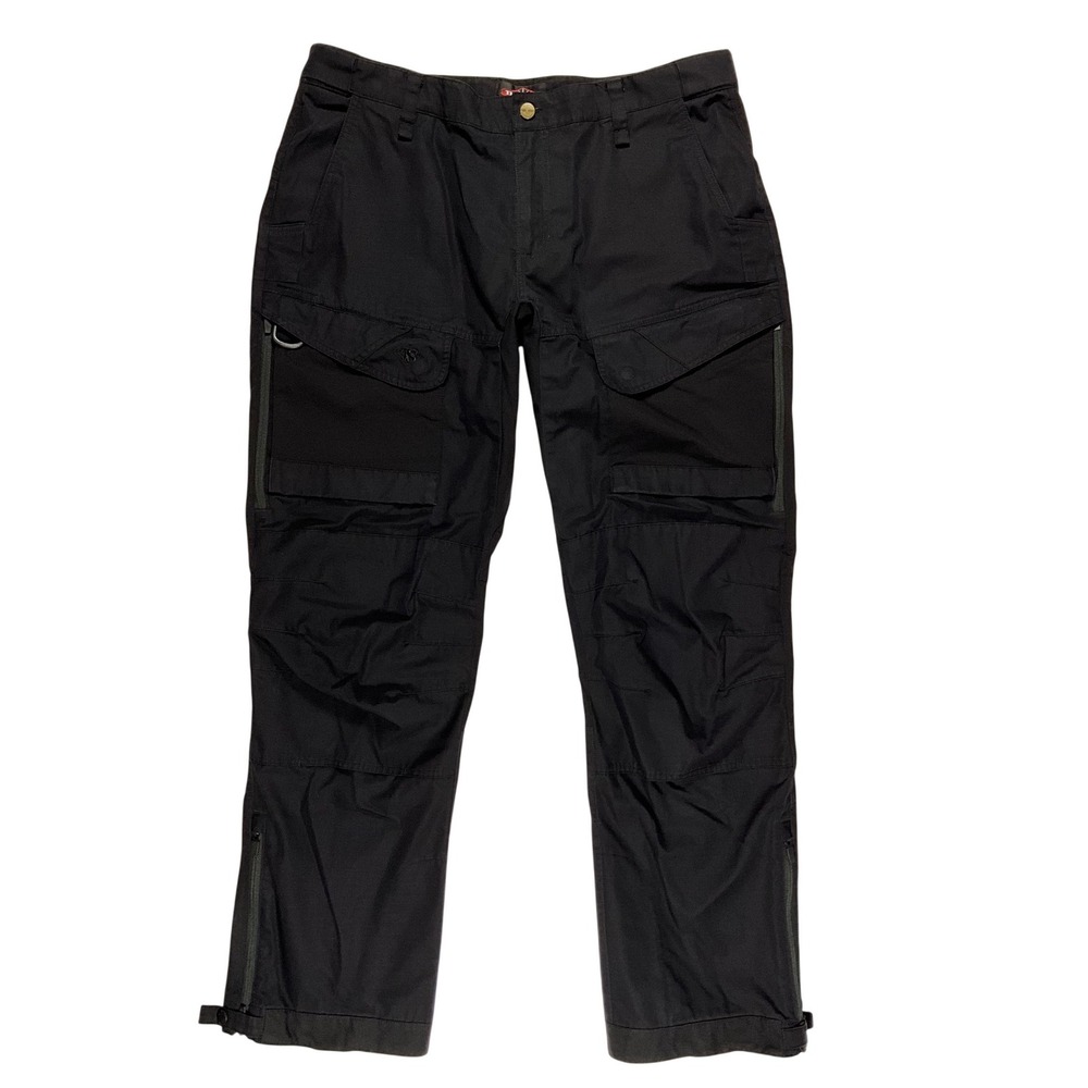 Tru-Spec Tactical Pants Mens‎ 40x34 Black Utility Cargo Work